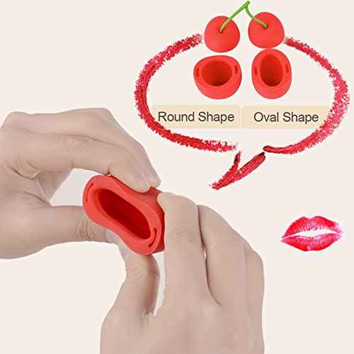 Cherry Shaped Lip Plumper Enhancer, Lip The Fast Sucker Beautiful Curves on Upper and Lower Lip Womens Silicone Lip Plumper Device