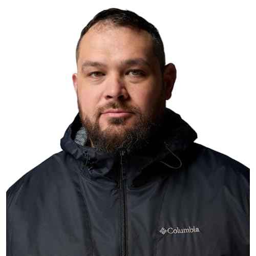 Columbia Mens Glenbrook Bend Rain Jacket