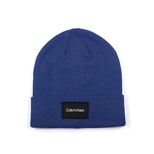 Calvin Klein Men's Woven Patch Key Beanie