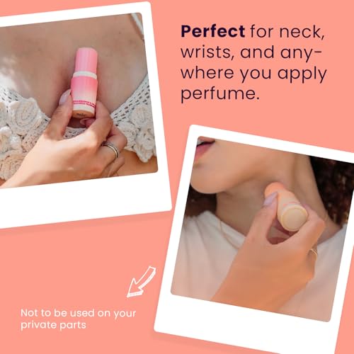 SweetSpot Flavored Solid Perfume Stick, Portable Travel Perfumes for Women, Long Lasting Fragrances, Non Sticky Formula, N...