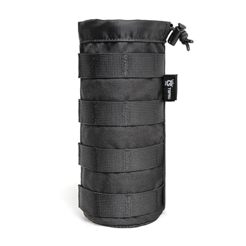 TSPRO Tactical MOLLE Water Bottle Pouch, Durable, Universal Water Bottle Holder Fit for 16-32 oz Bottles - Outdoor, Hikin...