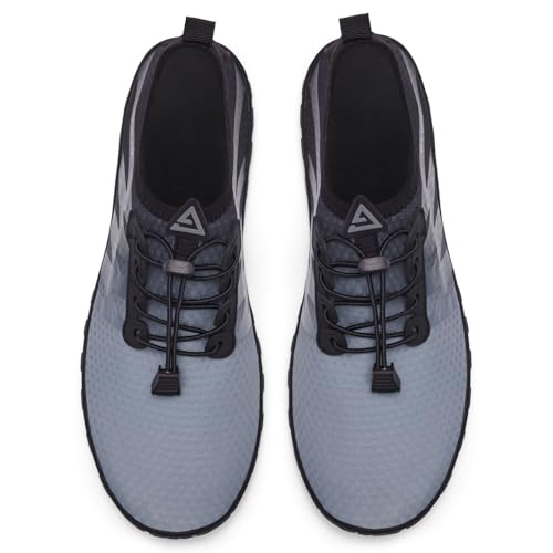 Racqua Water Shoes Men Women Quick Dry Gradient Shoes Barefoot Aqua Athletic Sports Swim Shoes