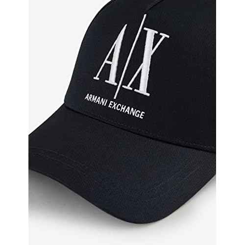 Armani Exchange Mens Icon Logo Baseball Hat