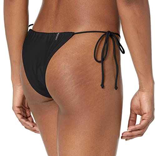 Body Glove Women's Standard Smoothies Kalea Solid Minimal Coverage Tie Side Bikini Bottom Swimsuit