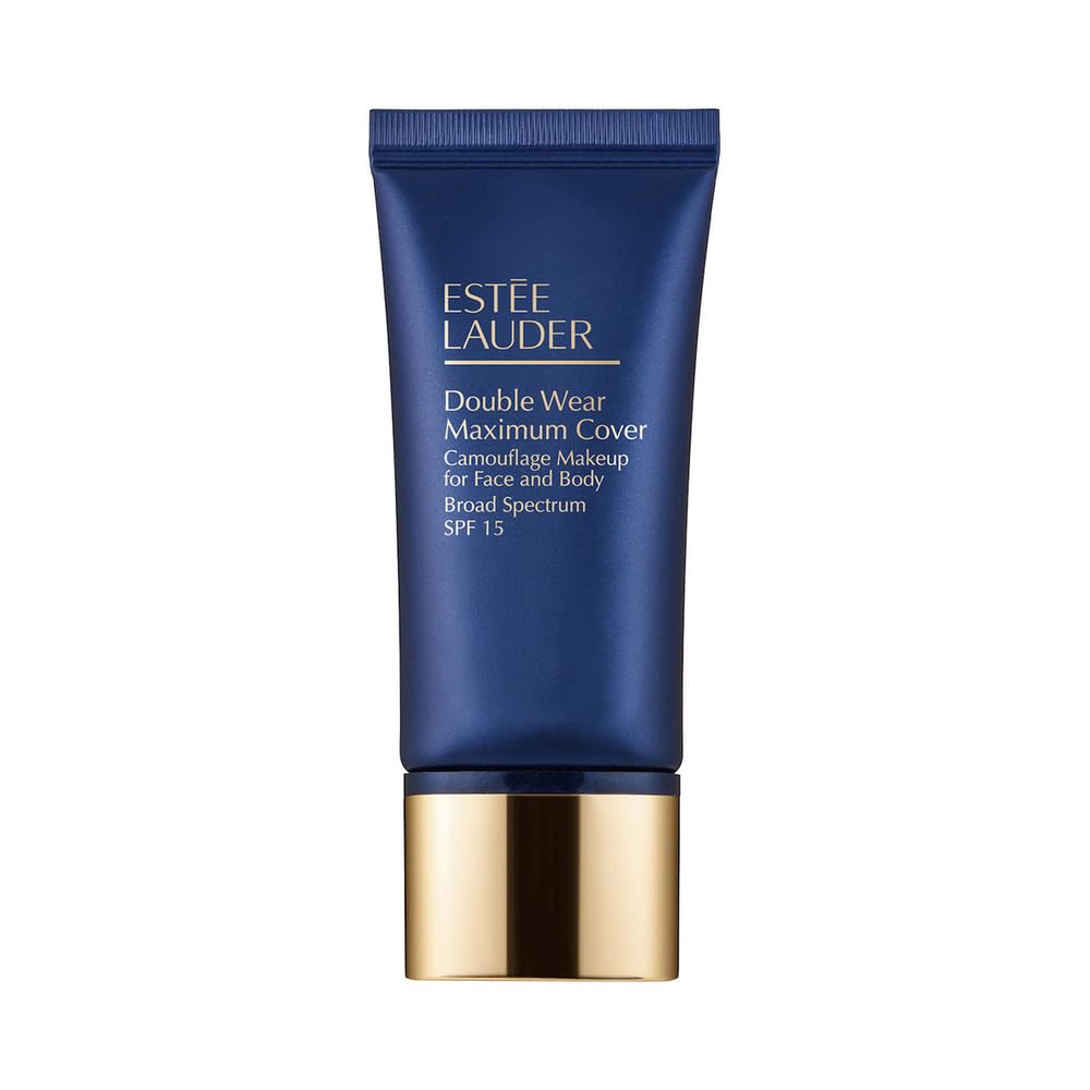 Est  e Lauder Double Wear 24-Hour Maximum Cover Camouflage Foundation for Face and Body SPF 15 | Full Coverage | Covers Scars &