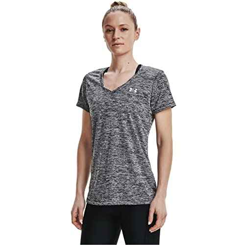 Under Armour Womens Tech Short-Sleeve V-Neck - Twist