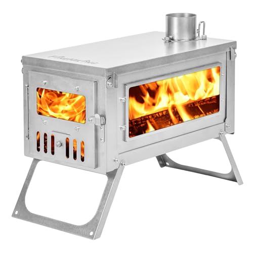 FireHiking Titanium Stove Camping Tent Burning Stove Foldable Ultralight