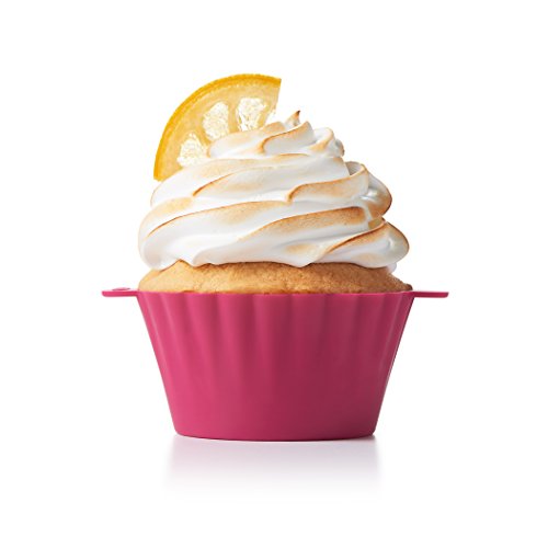 OXO Good Grips Silicone Baking Cups, Pack of 12, Reusable, BPA-Free, Dishwasher Safe, Non-Stick, Food Grade, Cupcake Cups, Muffin Cups, Cupcake Liners, Muffin Liners