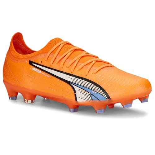 PUMA Men's Ultra Ultimate FG/AG Soccer Shoes (us_Footwear_Size_System, Adult, Men, Numeric, Medium, Numeric_12) Orange