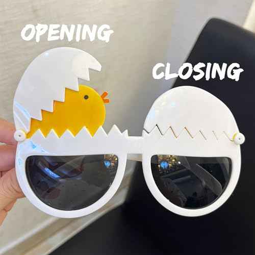 Party Glasses -2Pcs Funny Plastic Glasses for Party Costume Accessories- Birthday Party Favors