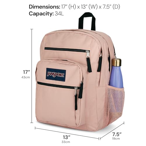 JanSport Laptop Backpack - Computer Bag with 2 Compartments, Ergonomic Shoulder Straps, 15” Laptop Sleeve, Haul Handle - B...