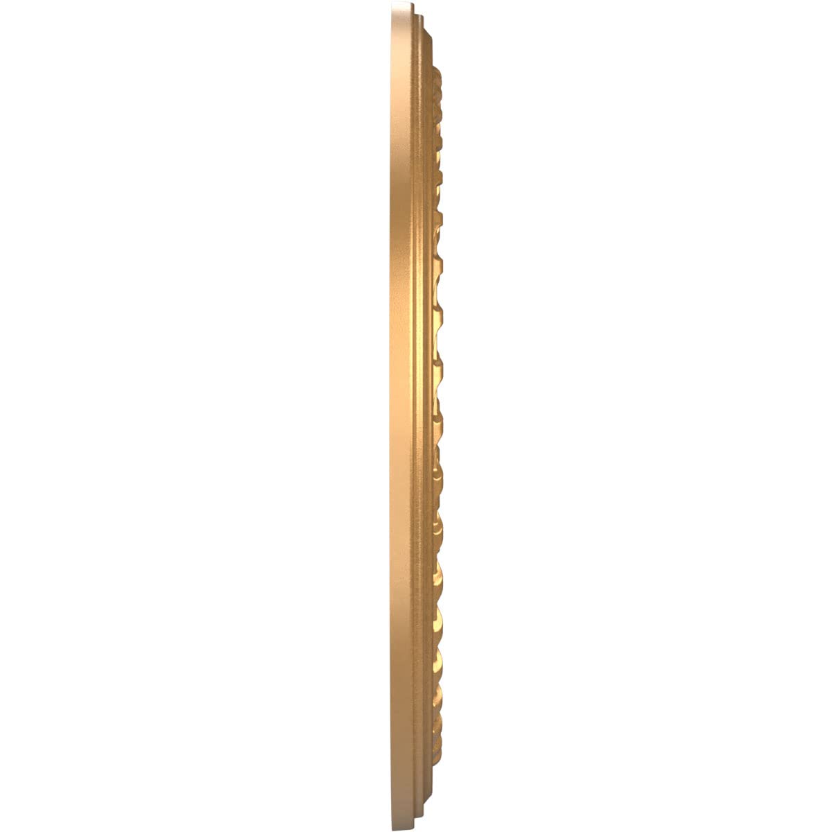 Ekena Millwork Cmp10Cobgl Cole Thermoformed Pvc Ceiling Medallion (Fits Canopies Up To 4 1/4), 10Od X 3 1/2Id X 3/4P, Bright Coa