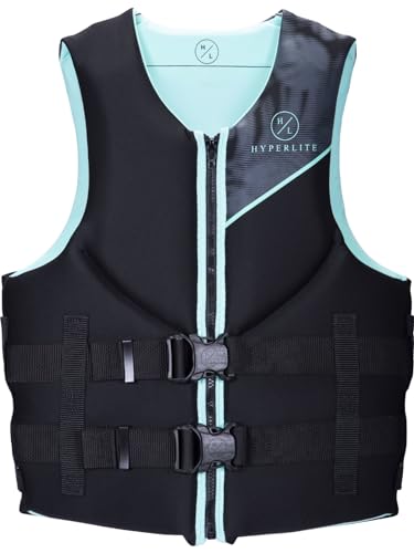 HyperLite Women's Indy Life Jacket - US Coast Guard Approved Level 70 Buoyancy Aid, Great for Any Water Sports Activity In...