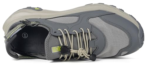Mens Amphibious Water Shoes Outdoor Hiking Sandals Quick Dry Swim Beach Aqua Shoes Closed Toe Non-Slip for River Fishing S...