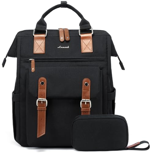 LOVEVOOK Laptop Backpack for Women, School Backpack for Teen Girls, Work Travel Backpack Purse, Commuter Business Computer...