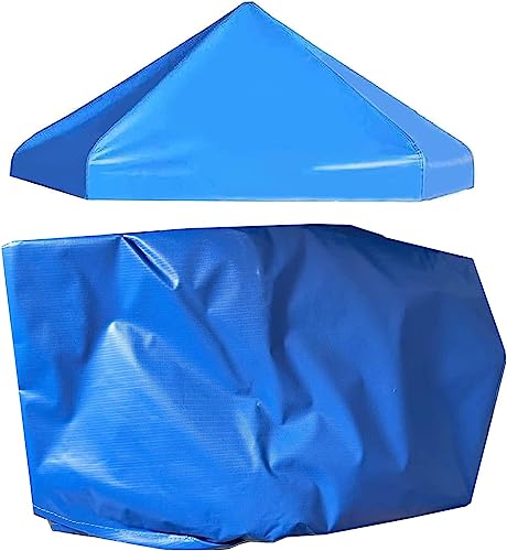 Outdoor Trampoline Backyard Trampoline Tent Shade for Sun and Rain and Snow, Just Cover with A Canopy (no Frame)