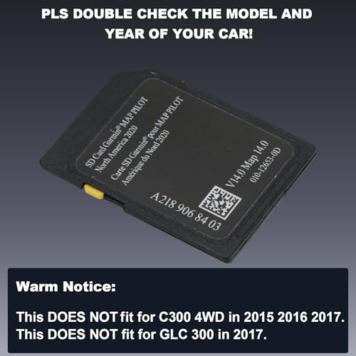 A2189068403 Navigation SD Card Fits for Mercedes Garmin Map Pilot B C E GLC 300 CLA 250 GLA 250 C300 SLC CLS CLA