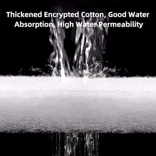 MDYPUINO Aquarium Filter Pad 39.4 x 11.8in Aquarium Filter Media for Crystal Clear Water Fish Tank Ponds Garden Saltwater ...