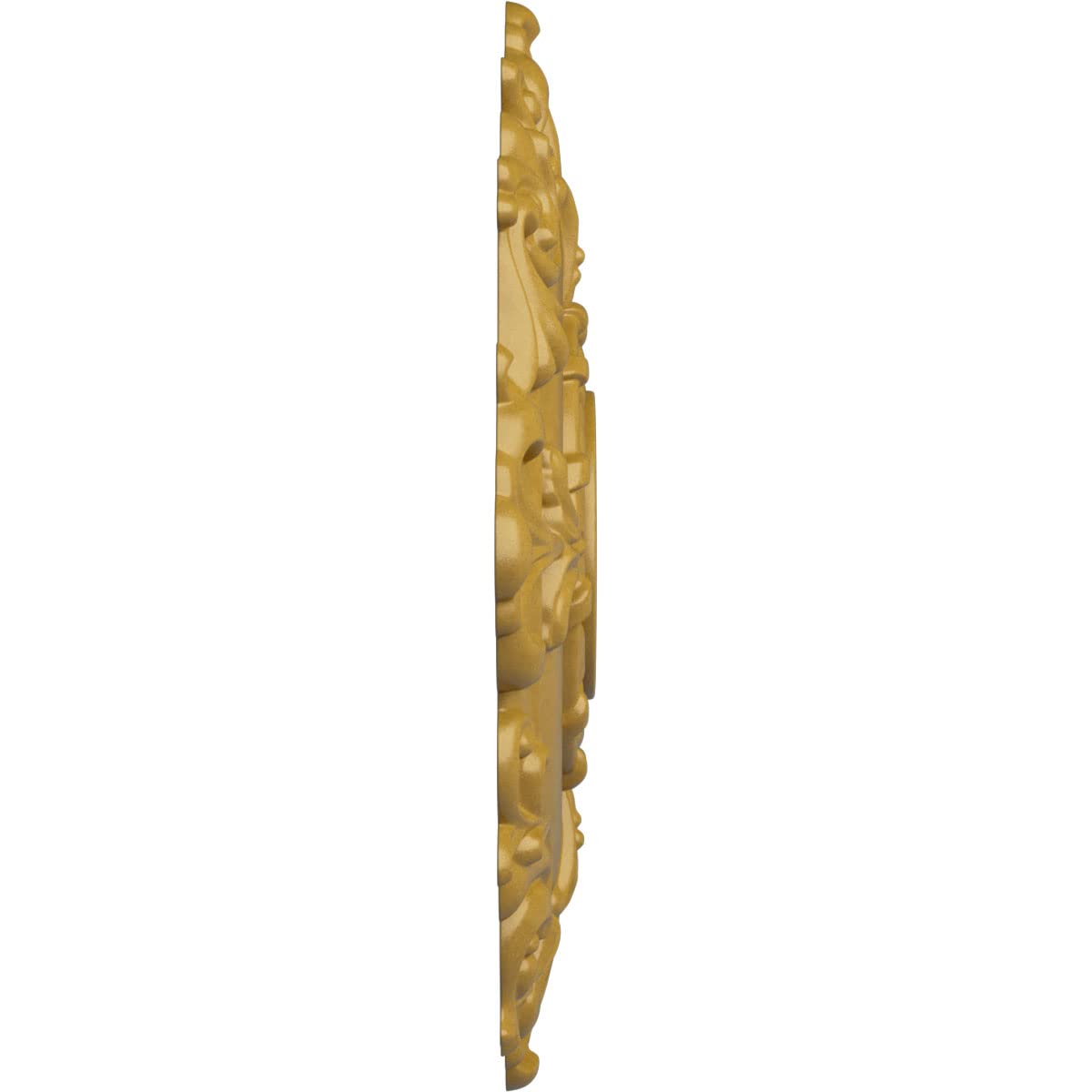 Ekena Millwork Cm18Rligs Riley Ceiling Medallion, 18 Od X 3 1/2 Id X 1 1/2 P, Iridescent Gold