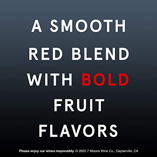 7 Moons Red Blend Red Wine, 750 mL Bottle