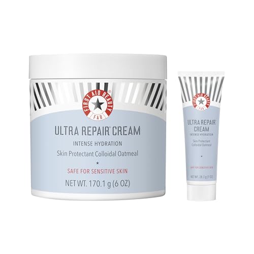 First Aid Beauty - Ultra Repair Cream, Intense Hydration Whipped Colloidal Oatmeal, Clinically Proven to Strengthen Skin B...