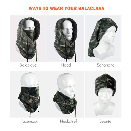 Your Choice Hunting Face Mask, Camo Balaclava Face Mask for Cold Weather, Hunting Gear Gifts for Men Women