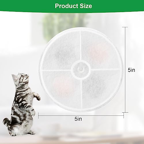 (10 pcs) Upgraded Filter Units 3.0 for PET Cat Water Fountains E versweet 2S/3/3 Pro,E versweet Solo/Solo SE, Replacement ...