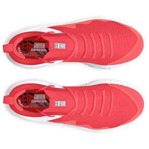 Under Armour Women's Flow Ace Low, (600) Beta/Red/White, 11, US