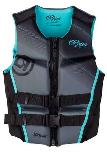 O'Brien Womens Flex V-Back LTD Life Jacket - US Coast Guard Approved Level 70 Buoyancy - Water Sports Activity Including B...