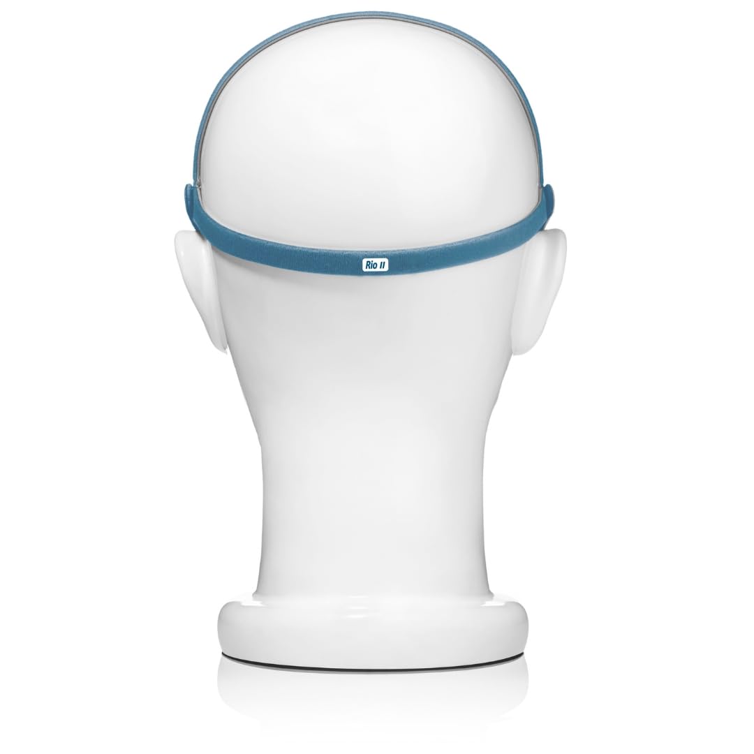 3B Medical Rio II Nasal Pillows Mask Replacement Headgear, Clear