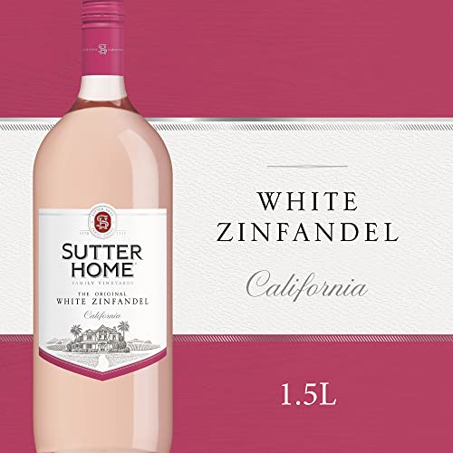 Sutter Home White Zinfandel Wine, 1.5L Wine Bottle