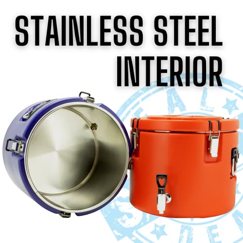 5 Gallon Insulated Beverage Cooler: 5 Gallon Water Dispenser - water dispenser with Stainless Steel Interior and Spout/Spi...