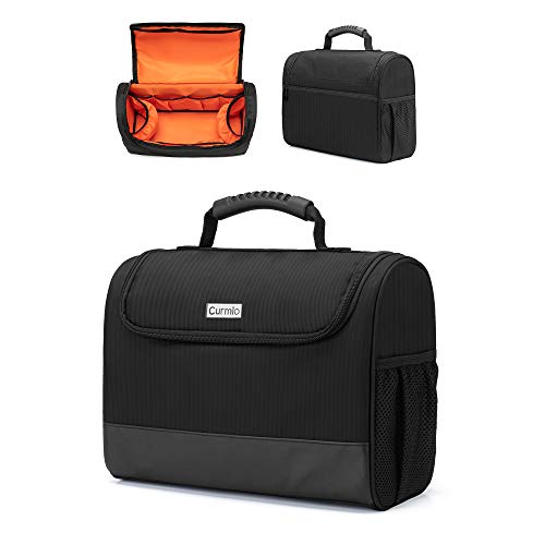 CURMIO Bartender Kit Bag, Portable Travel Carrying Bag with Rubber Handle for Bar Tools Set, For Home Indoor Outdoor Patio...