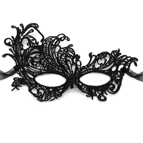 Aqearl Masquerade Mask for Women Lace Eye Mask Venetian Halloween Mask for Costume Party Prom Ball