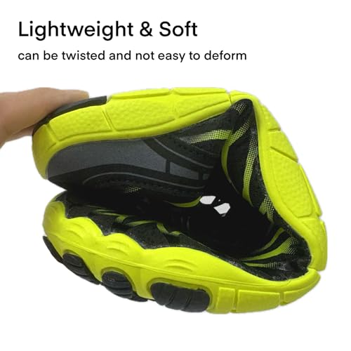 Hike Barefoot Shoes for Women Men with Wide Toe Box, Healthy & Non-Slip Breathable Barefoot Water Shoes Beach Pool Aqua Sw...