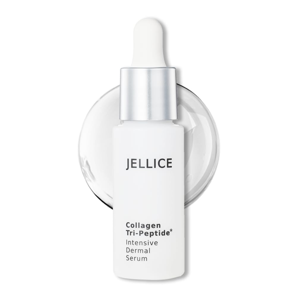 JELLICE Intensive Dermal Collagen Tripeptides Serum for Face - Collagen Serum for Women with All Skin Types - Enhanced Hydration & Nourishment - Japanese Cosmetics - 1.01 fl oz