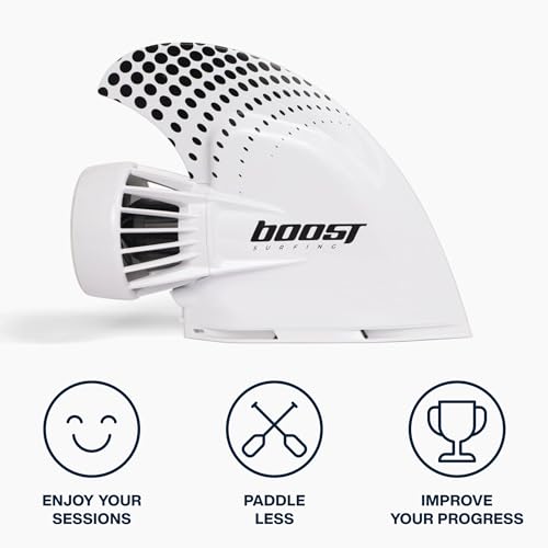 Boost Surfing Fin - Electric Motor for Surfboards, SUPs and Kayaks. Lightweight, Compact, and Shockingly resistant Electri...
