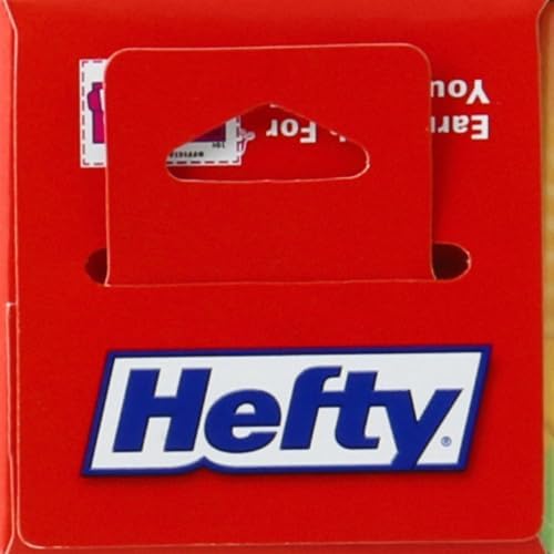 Hefty Small Garbage Bags, Flap Tie, Lavender & Sweet Vanilla Scent, 4 Gallon, 26 Count (Pack of 12)