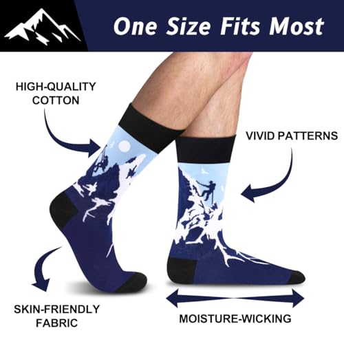 AGRIMONY I'd Rather Be Funny Socks- Novelty Cool Socks for Men Women Teen- Fathers Christmas Birthday Gifts Stocking Stuffers