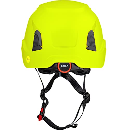 PIP Traverse Non-Vented, Industrial Climbing Helmet MIPS Technology, EPS Foam Impact Liner, 4-Point Chin Strap, ANSI II