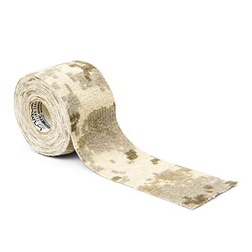 GEAR AID Camo Form Self-Cling and Reusable Fabric Camouflage Wrap, Adds Grip and Shield Hands from Hot or Cold Surfaces to...