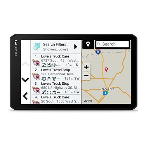 Garmin dēzlCam™ OTR710, Large, Easy-to-Read 7” GPS Truck Navigator, Built-in Dash Cam, Automatic Incident Detection, Custo...