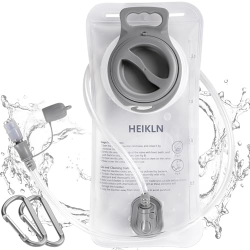 HEIKLN Hydration Bladder 1.5L-2L-3L,Leak Proof Water Reservoir, BPA Free Military Water Storage Bladder Bag Hydration Pack...