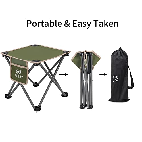 Opliy Camping Stool 2 Pack,Portable Folding Stool for Outdoor Gardening and Beach Hiking Fishing,Foot Stool with Carry Bag...
