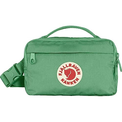 Fjallraven Men's K?nken Hip Pack, Black, Frosted Green, Foliage Green, Sky Blue, Fog, Ochre, Taille Unique