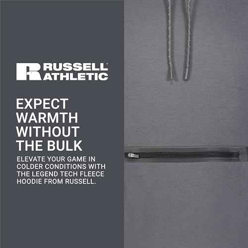 Russell Athletic mens Legend Tech Fleece Hoodie