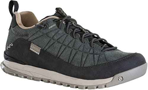 Oboz Women's Jeannette Low Casual Shoe, Black Sea, 6.5
