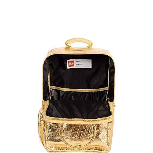 LEGO Brick Backpack - Gold Fashion Backpack, Gold