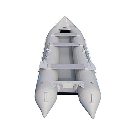 BRIS 15.4ft Inflatable Kayak 4 Person Canoe Boat