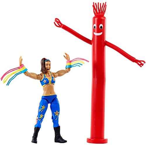 WWE NXT Takeover Elite Action Figure Bayley with Entrance Gear and Tube Man